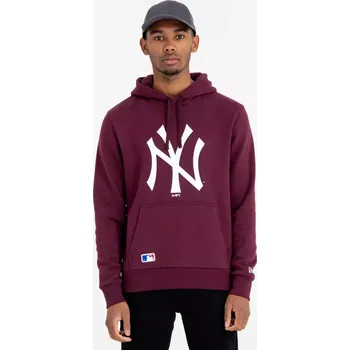 Pánská mikina Pánská mikina New Era MLB Team NY YANKEES velikost M red/bordo