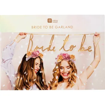 Talking Tables Papírová girlanda Bride to Be