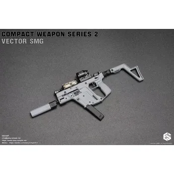 Doplněk k figurce Zbraň pro 1/6 figurky Special Forces Weapon Set C Elite Units LVAW (Grey)
