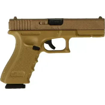 Doplněk k figurce Zbraň pro 1/6 figurky Glock 17 9mm Pistol (Coyote)