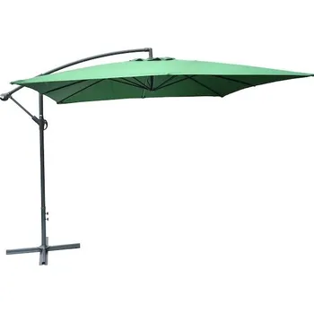 Slunečník Rojaplast Slunečník kovový NEPROMOKAVÝ 8080 - 270x270cm - zelený 601/12