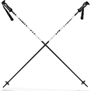 Sjezdové lyžování Hůlky Lusti Sport černá/bílá - 135cm