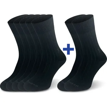 Northman ponožky Dino Merino 5+2 Velikost: 36-38 Černé Společenské Merino Ponožky Dino 7-Pack