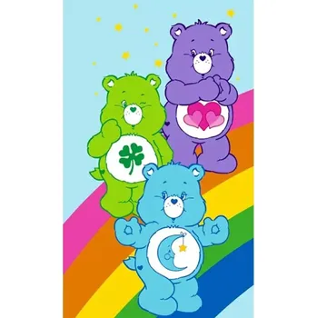 Carbotex Dětský ručník Medvídci Care Bears 30 x 50 cm
