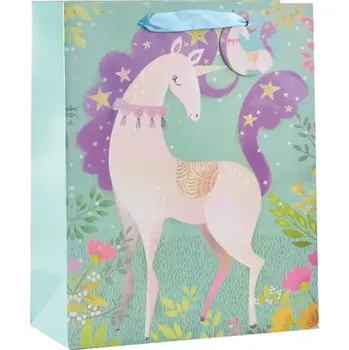 Dárková taška Anděl Taška dárková dětská velká Jednorožec