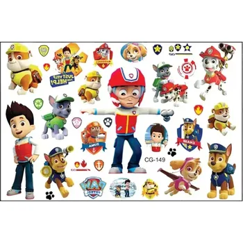 Tetování Tattoo world Dětské tetování Tlapková Patrola 15,5 x 11 cm CG-149