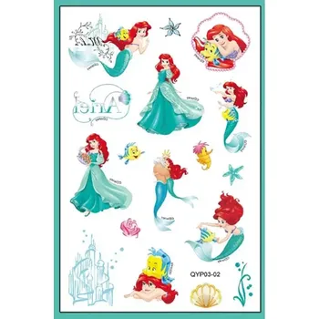 Tetování Tattoo World Tetování dočasné Malá mořská víla 14,9 x 9,5 cm OP915