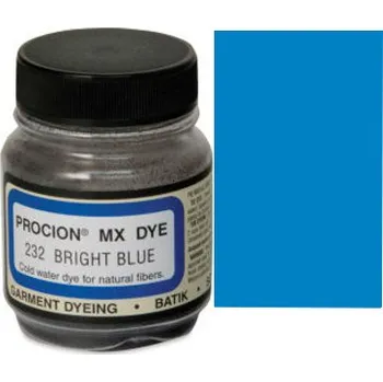 Speciální výtvarná barva Barva Jacquard Procion MX na bavlnu odstín 232 Jasně modrá