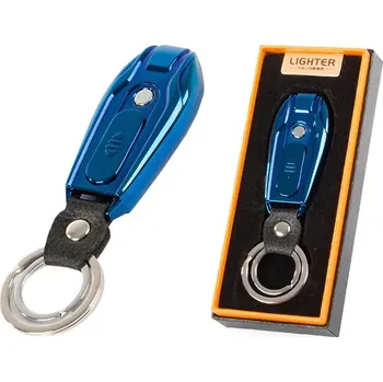 Zapalovač Zapalovač USB s LED osvětlením, barva modrá
