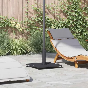 Stojan na slunečník Základna pro slunečník Tmavě šedá 45 x 45 x 31 cm