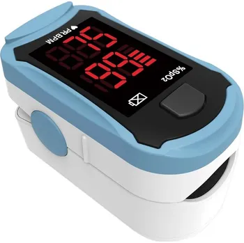 Pulzní oxymetr Prstový pulzní oxymetr ChoiceMMed MD300C1X, modrobílá - MD300C19