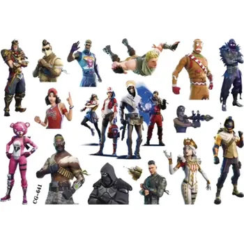 Odstranitelné tetování Dětské dočasné tetování - FORTNITE (A) (Značka: TAKARA TOMY)