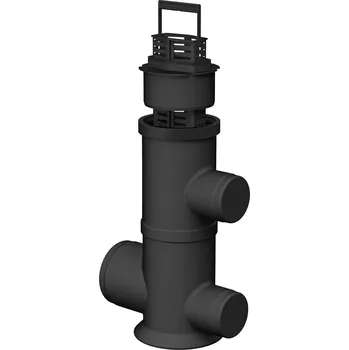 Odtoková šachta pro plastový žlab ACO XTRADRAIN X200 DN110-200