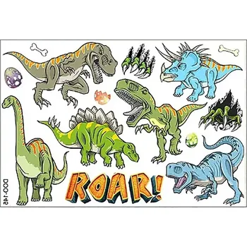 Tetování Tetování barevné pro děti Dinosauři Roar