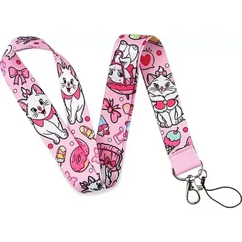 Unique Šňůrka na krk Aristokočky kočička Marie růžová