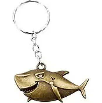 Klíčenka kovová žralok 02