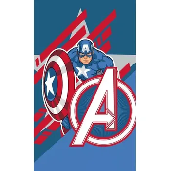 Carbotex Dětský ručník Avengers Captain America 30 x 50 cm