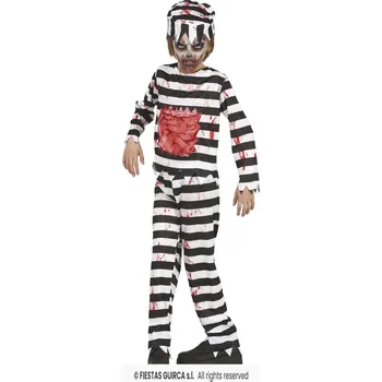 Karnevalový kostým Dětský kostým Zombie vězeň L (10-12 let)