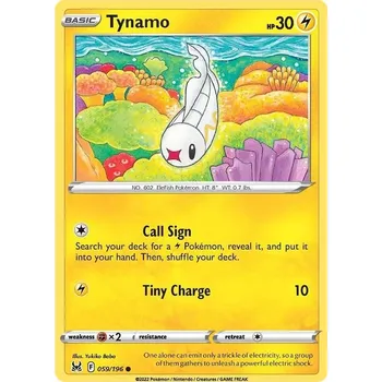 Karetní hra Tynamo 059/196 - Lost Origin Typ karty: Reverse Holo