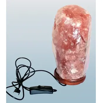 Solná lampa Solná elektrická lampa s příslušenstvím, USB – přírodní ionizace vzduchu (cca 2,5 kg)