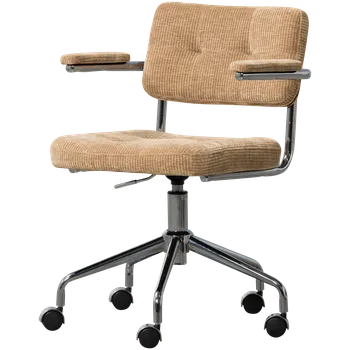 WOOOD Kancelářská židle KOVA písková 377538-D