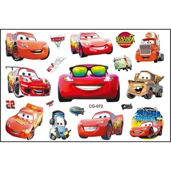 Odstranitelné tetování Tetování Tetovací obtisky Auta Cars