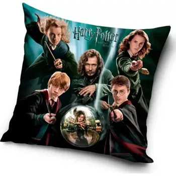 Dekorativní polštářek Carbotex Harry Potter Brumbálova armáda 40 x 40 cm