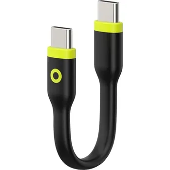 Datový kabel Kabel MOBILE ORIGIN USB-C na USB-C - 10cm / 60W - černý