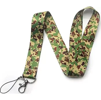 Lanyard Šňůrka na klíče Vojenská Camouflage