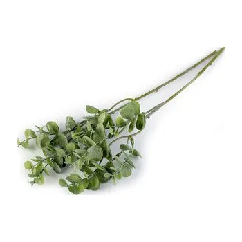 Bytová dekorace Umělý eukalyptus - 6 ks - 2 zelená past.sv.