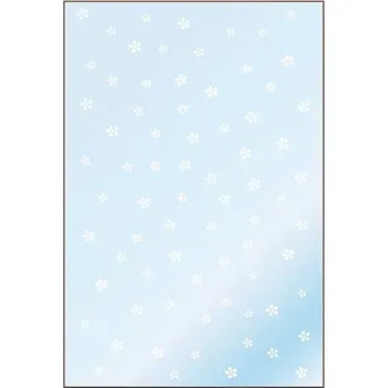 Dárková taška Anděl Sáček průhledný s kytičkami 16,5 x 25 cm