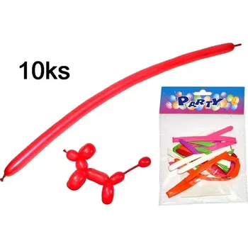 Party dekorace Nafukovací balónek tvarovací 10ks