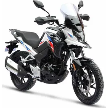 malá motorka Motocykl Sunway Enduro GT 125CC 4T Barton Motors bílá