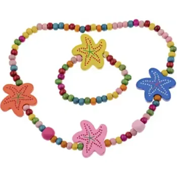 Souprava šperků Lilley Dětská bižuterie Náhrdelník a náramek Morská hvězda OJ708