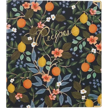 Zápisník Rifle Paper Co. Kroužkový pořadač na recepty Citrus Grove