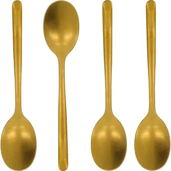 Příbor Nicolas Vahé Čajová lžička Antique Gold – set 4 ks
