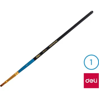Umělecký štětec Štětec syntetický plochý č. 1 DELI