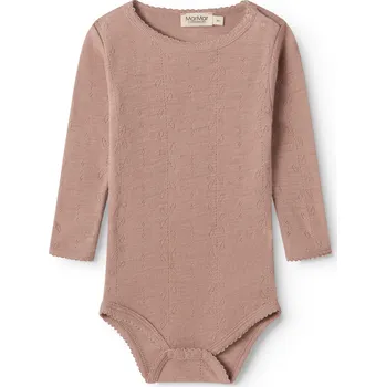 Kojenecký body MarMar kojenecké vlněné body s detaily 100-661-04-0370 Velikost: 56 MERINO VLNA