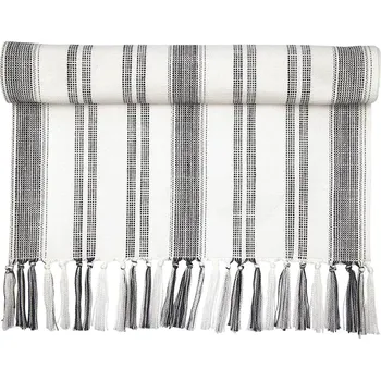 ubrus GREEN GATE Bavlněný běhoun na stůl Nila White