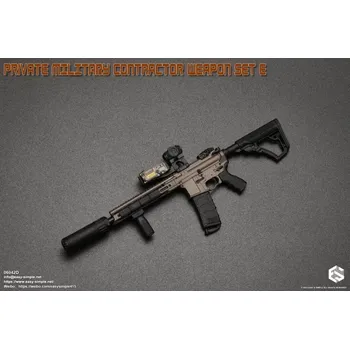 Doplněk k figurce Zbraň pro 1/6 figurky Private Military Contractor Weapon Set E (Olive Drab)