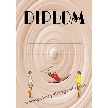 Gymnastika diplom A4 č.5