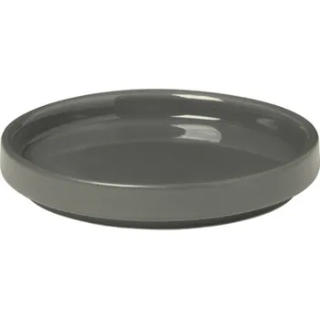 Sada nádobí Blomus PILAR talíř tmavě šedá
