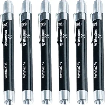 Svítilna Svítilna Riester ri-pen LED, 6 kusů, černá - R5075