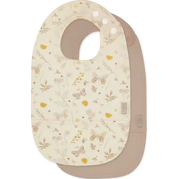 Bryndák Cam Cam ApS Dětský bryndák Butterflies – set 2 ks