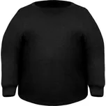 Miners Mate supersize Nadměrná mikina bez kapuce Unisex - Černá | 10XL