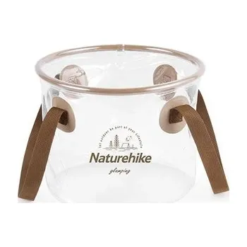 Naturehike skládací nádoba pro skladování/mytí 10l 210g - transparentní