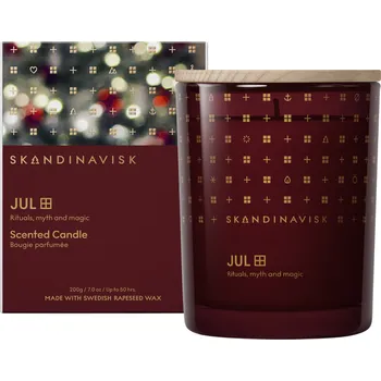 Svíčka SKANDINAVISK Vonná svíčka ve skle JUL (Vánoce) 200 g