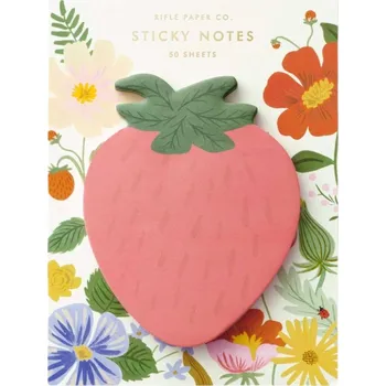Blok Rifle Paper Co. Samolepicí bloček Strawberry