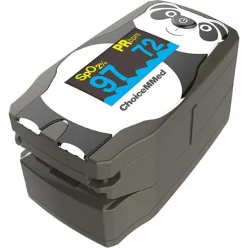 Pulzní oxymetr Dětský prstový pulzní oxymetr ChoiceMMed MD300C5X, panda - MD300C55