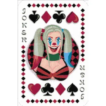 Diamantové malování Diamantové malování - Harley queen Velikost: 40x60cm, Rámování: Pouze srolované plátno, Diamanty: Kulaté